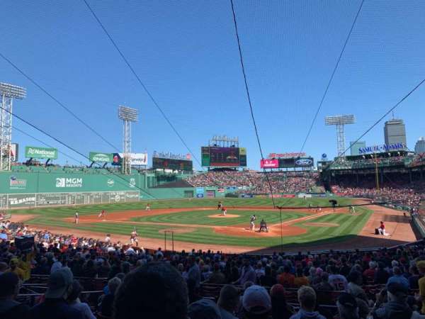 Fenway Park, section: Loge Box 133, row: JJ, seat: 8