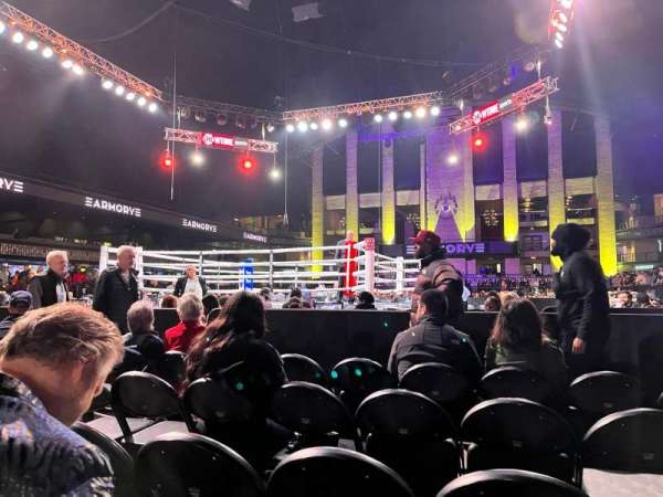 The Armory, section: FLR4, row: 5, seat: 11