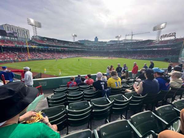 Fenway Park, section: Bleacher 36