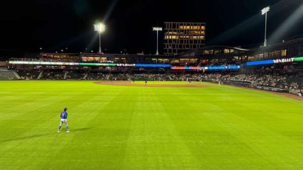 Las Vegas Ballpark, section: 124, row: A, seat: 14