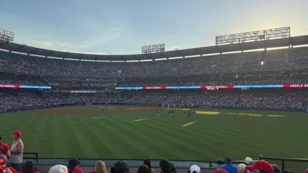 Angel Stadium, section: 240, row: H, seat: 11