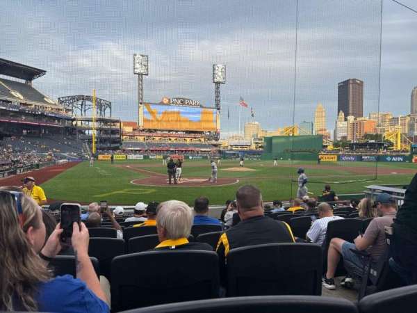 PNC Park, section: 15, row: K, seat: 2