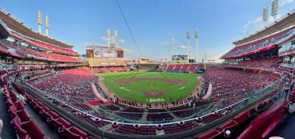 Great American Ball Park, section: 223, row: C, seat: 5