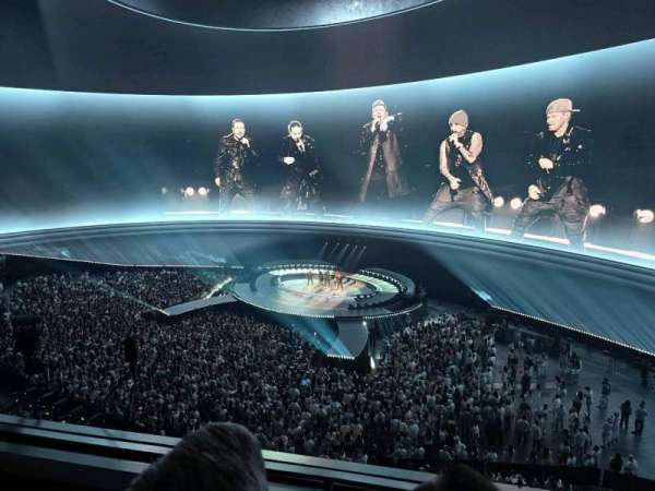 The Sphere, Vegas, section: 208, row: 8, seat: 11
