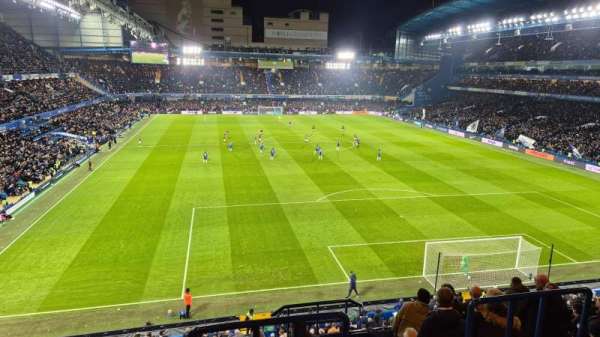 Stamford Bridge, section: Matthew Harding Upper 14, row: J, seat: 119