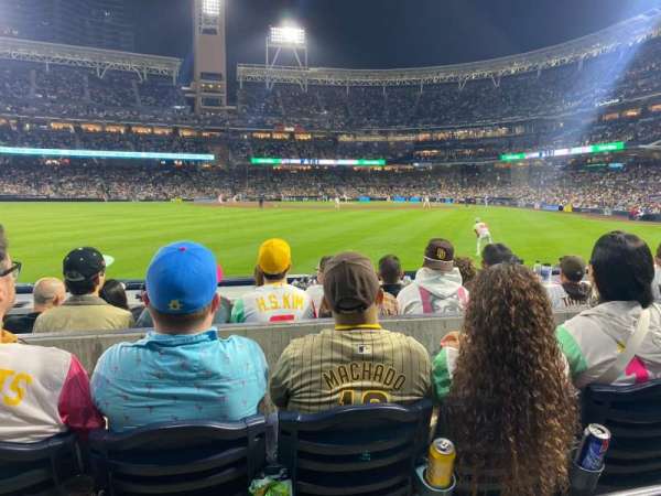 Petco Park, section: 130, row: 3, seat: 8