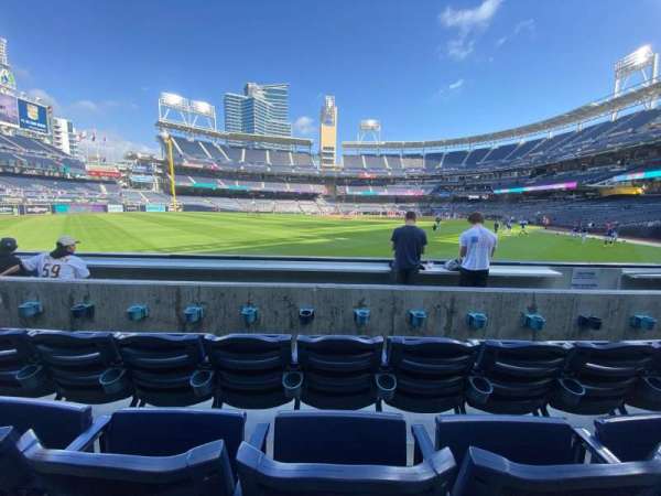Petco Park, section: 130, row: 3, seat: 8