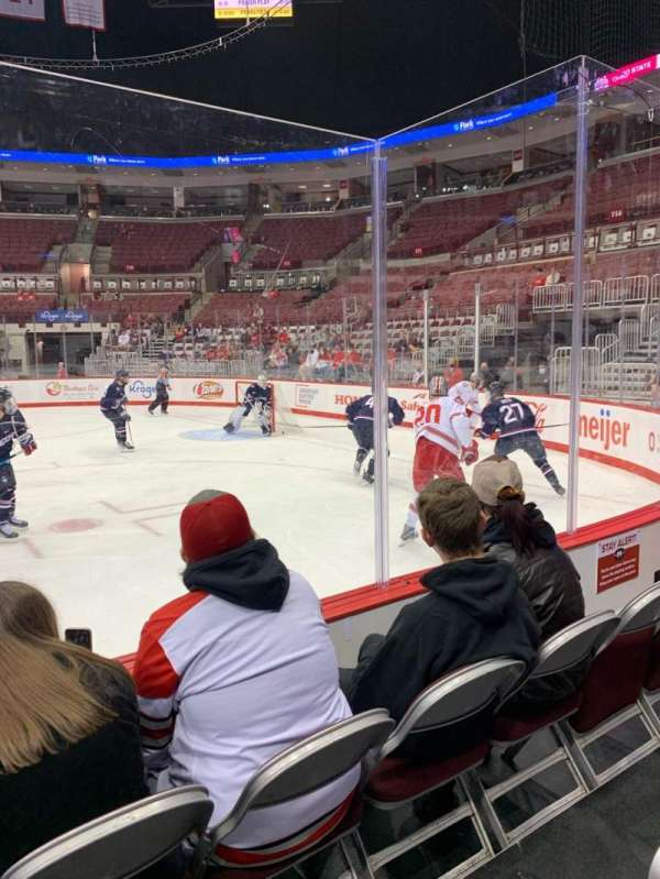 Value City Arena, section: 121, row: E, seat: 5