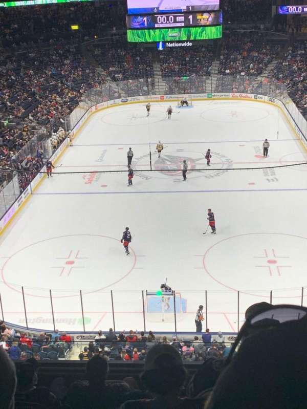 Nationwide Arena, section: 224, row: F, seat: 5