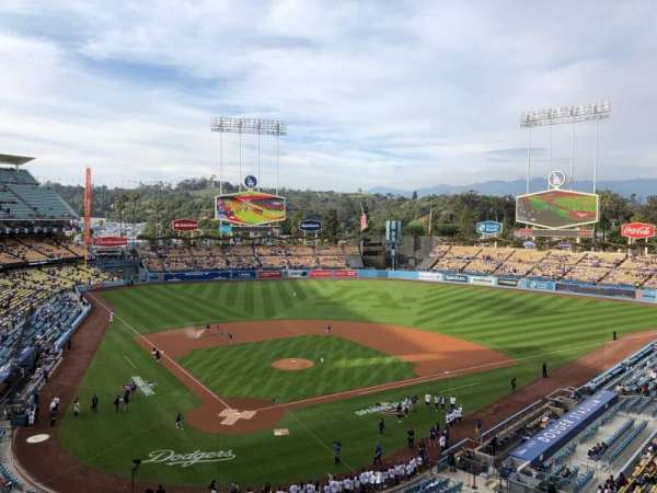 Dodger Stadium, section: 4RS, row: A, seat: 9