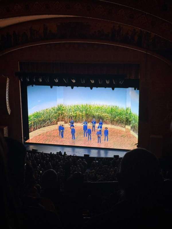 Auditorium Theatre, section: Middle Balcony LC, row: N, seat: 205