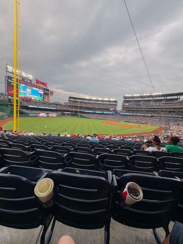 Nationals Park, section: 108, row: NN