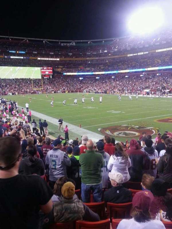 Northwest Stadium, section: 114, row: 14, seat: 14