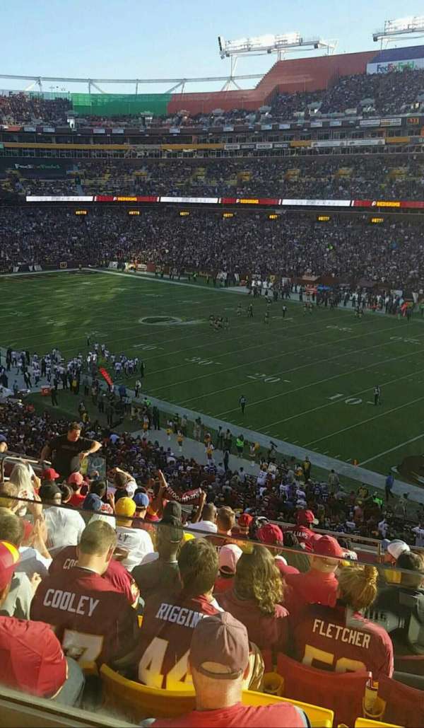 Northwest Stadium, section: 316, row: 11, seat: 15