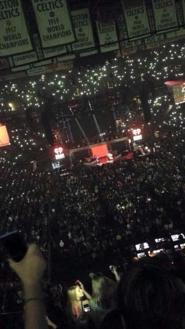 TD Garden, section: 309, row: A, seat: 1
