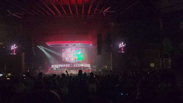 Merriweather Post Pavilion, section: 300, row: DD, seat: 4