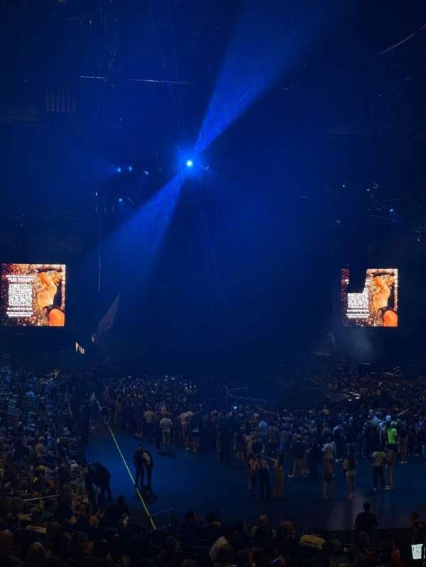 American Airlines Center, section: 114, row: I, seat: 4