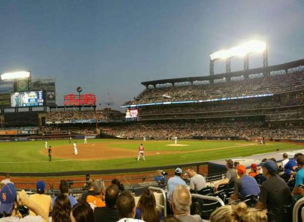 Citi Field, section: 124, row: 6, seat: 3