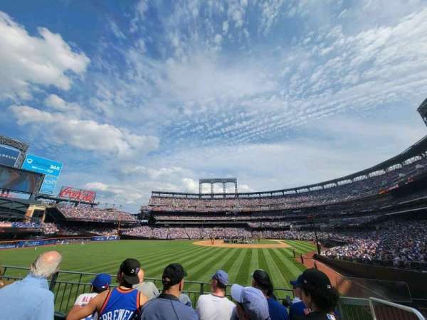 Citi Field, section: 134, row: G, seat: 1