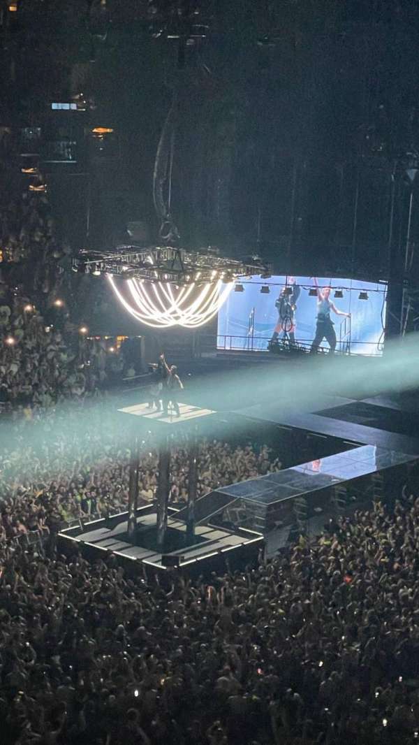 Xfinity Mobile Arena, section: 210A, row: 4, seat: 3