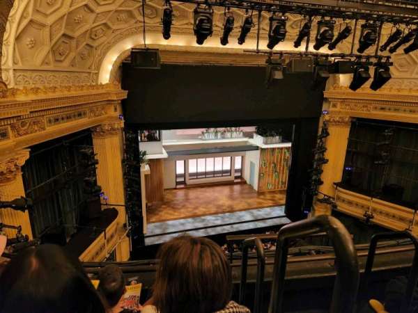 Hudson Theatre, section: Balcony L, row: C, seat: 1
