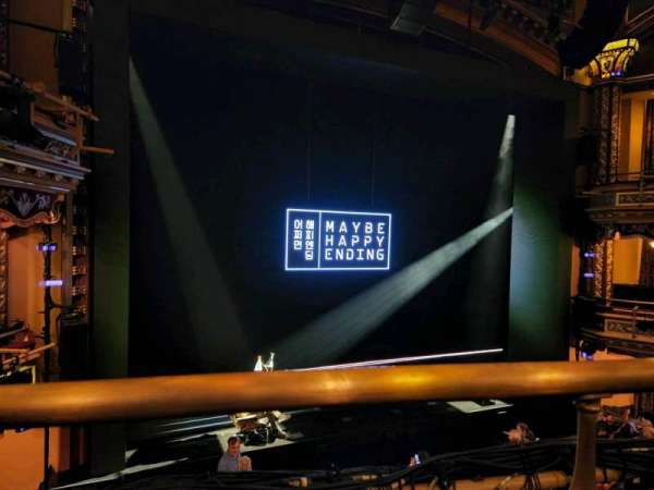 Belasco Theatre, section: Mezzanine L, row: A, seat: 3