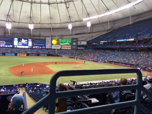Tropicana Field, section: 121, row: PP, seat: 9