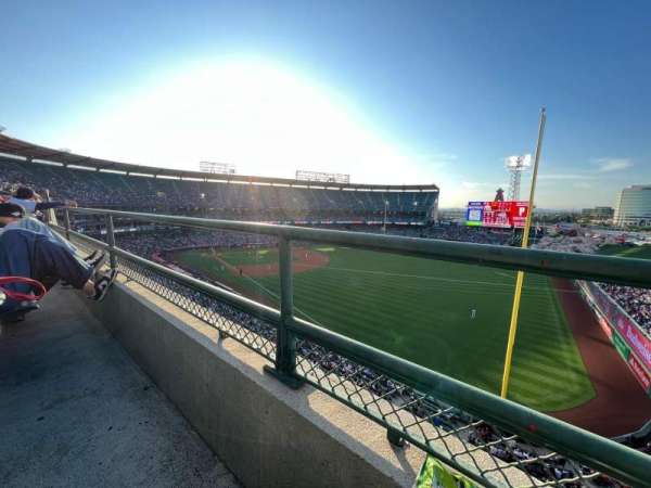 Angel Stadium, section: 431, row: A, seat: 16