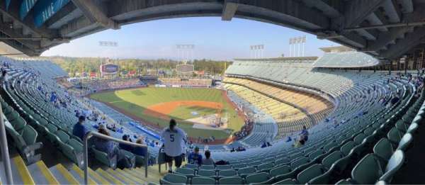 Dodger Stadium, section: 7RS, row: U, seat: 22