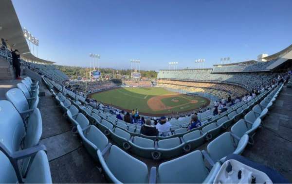 Dodger Stadium, section: 23RS, row: V, seat: 16