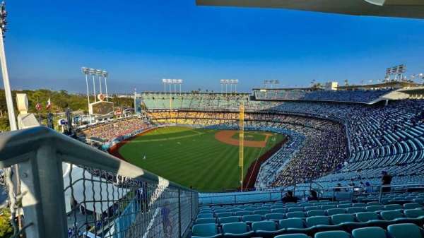 Dodger Stadium, section: 61RS, row: JJ, seat: 12