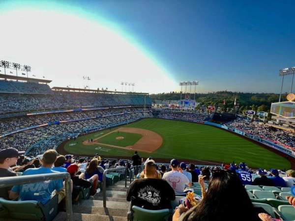 Dodger Stadium, section: 28RS, row: V, seat: 1
