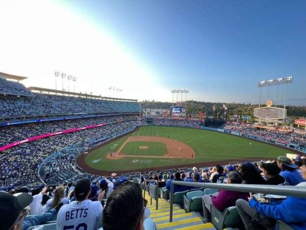 Dodger Stadium, section: 10RS, row: M, seat: 22