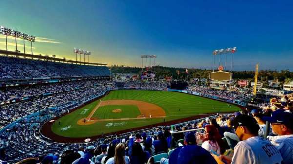 Dodger Stadium, section: 10RS, row: L, seat: 18