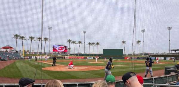 Goodyear Ballpark, section: 113, row: E, seat: 4