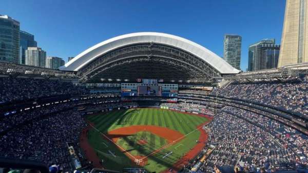 Rogers Centre, section: 523, row: 19, seat: 1