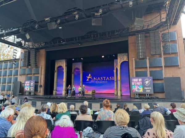 Moonlight Amphitheatre, section: Orchestra, row: J, seat: 34