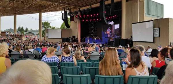 Ruoff Music Center, section: H, row: L, seat: 17