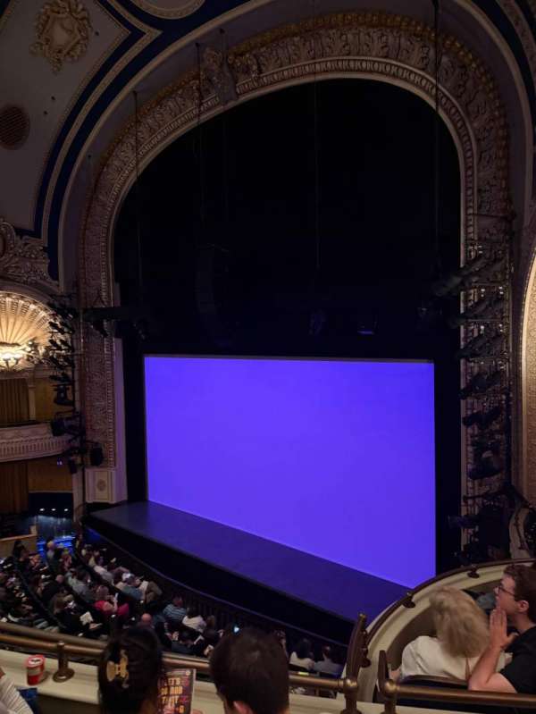 Palace Theatre, Broadway, section: Mezzanine R, row: B, seat: 22