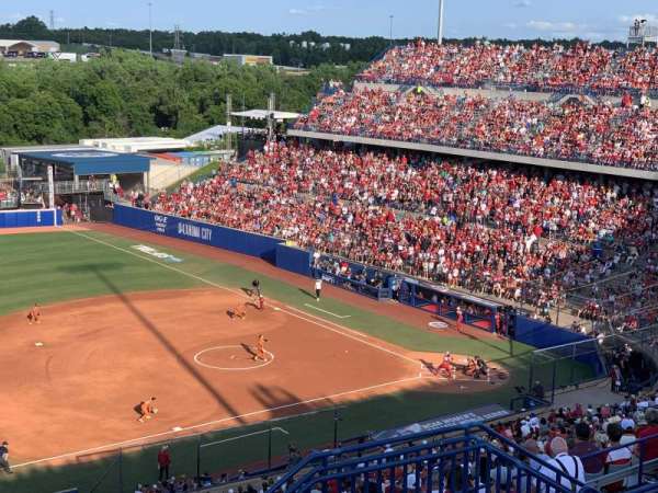 USA Softball Hall of Fame Stadium, section: 205, row: S, seat: 2