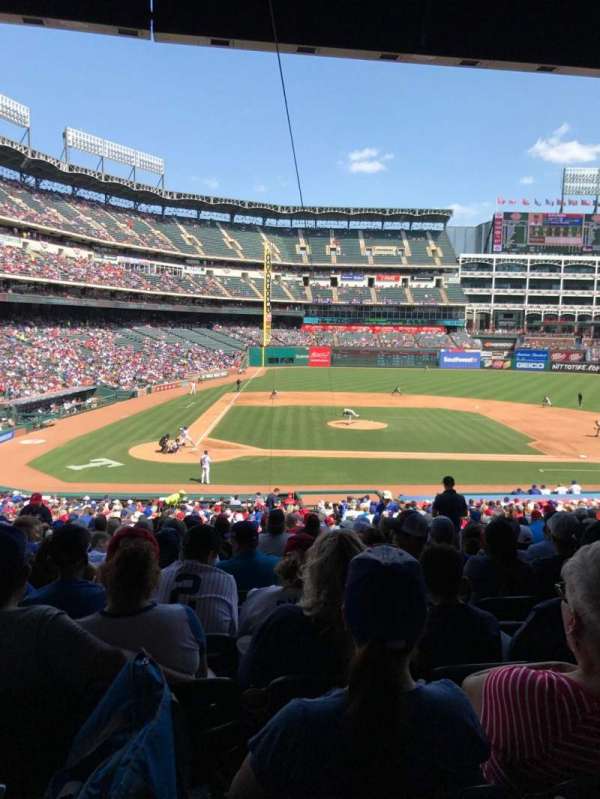 Globe Life Park in Arlington, section: 132, row: 33, seat: 1