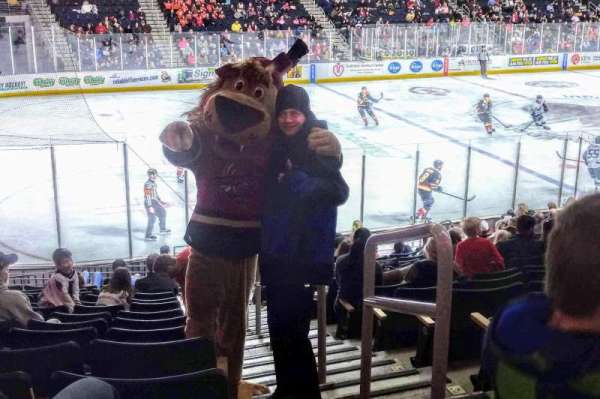 Gas South Arena, section: 101, row: O, seat: 1