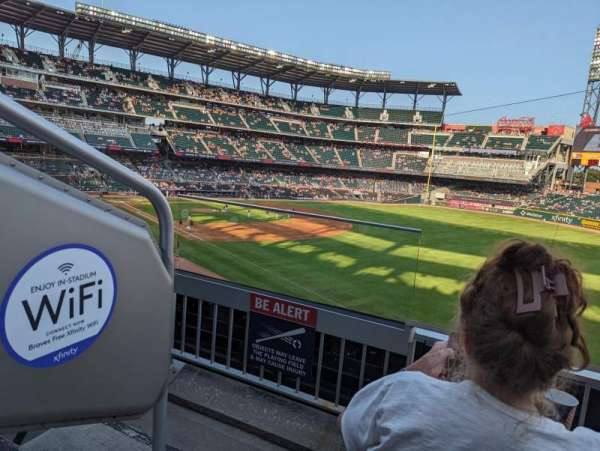 Truist Park, section: 212, row: 2, seat: 20