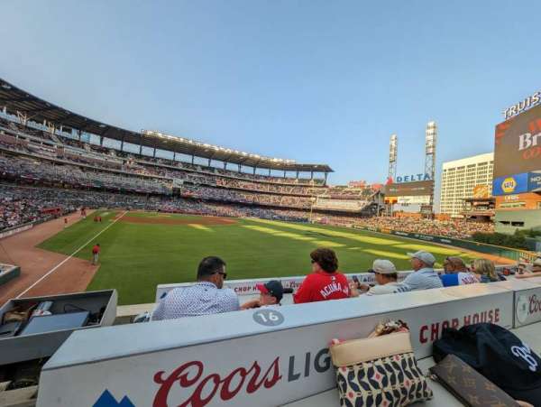 Truist Park, section: 158, row: 2, seat: 16
