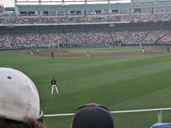 Charles Schwab Field, section: 126, row: 23, seat: 22