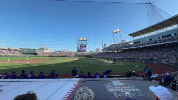 Charles Schwab Field, section: 116, row: 7, seat: 3