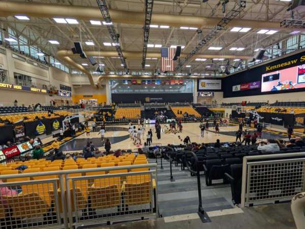 KSU Convocation Center, section: 103, row: K, seat: 1