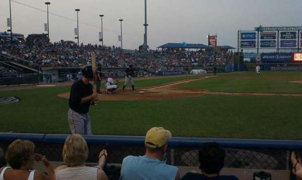 Coca-Cola Park, section: 108, row: d, seat: 7