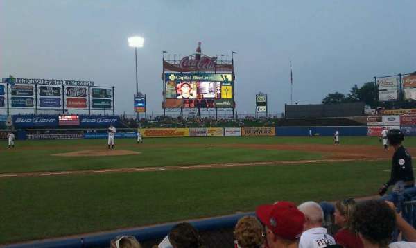 Coca-Cola Park, section: 108, row: d, seat: 7