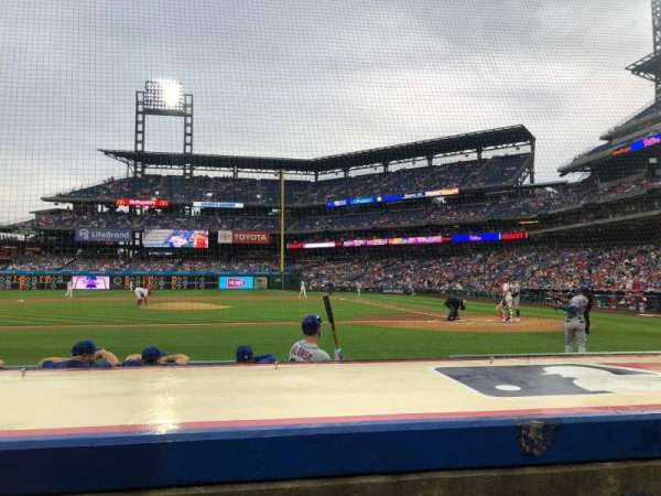 Citizens Bank Park, section: 129, row: 3, seat: 7